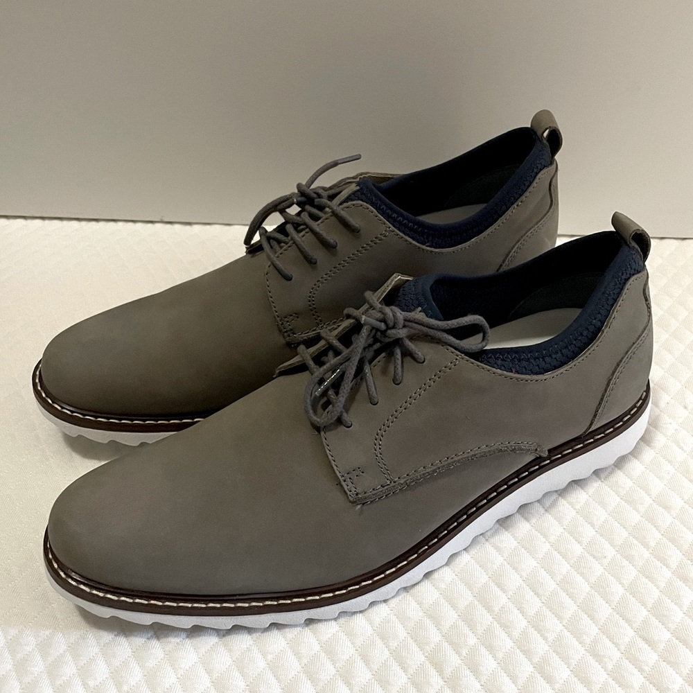 Like New! Johnston & Murphy - Men’s Duncan Plain Toe -Gray Size 11.5M